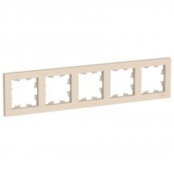 Рамка 5-м AtlasDesign универс. беж. SchE ATN000205 Рамка 5-м AtlasDesign универс. беж. SchE ATN000205