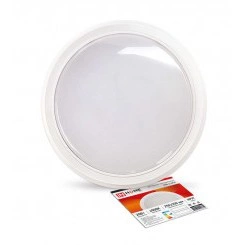 Светильник светодиодный СПБ-2-КРУГ 20Вт 230В 4000К 1400лм 250мм бел. IN HOME 4690612020655 Светильник светодиодный СПБ-2-КРУГ 20Вт 230В 4000К 1400лм 250мм бел. IN HOME 4690612020655