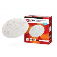 Светильник светодиодный DECO 18Вт 230В 4000К 1170лм 230мм БАМБУК IN HOME 4690612021898 Светильник светодиодный DECO 18Вт 230В 4000К 1170лм 230мм БАМБУК IN HOME 4690612021898