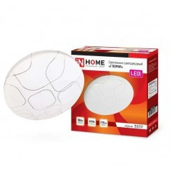 Светильник светодиодный DECO 18Вт 230В 6500К 1170лм 230мм ГЛОРИЯ IN HOME 4690612022277 Светильник светодиодный DECO 18Вт 230В 6500К 1170лм 230мм ГЛОРИЯ IN HOME 4690612022277