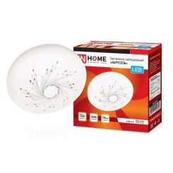 Светильник светодиодный DECO 12Вт 230В 4000К 780лм 190мм КАРУСЕЛЬ IN HOME 4690612021850 Светильник светодиодный DECO 12Вт 230В 4000К 780лм 190мм КАРУСЕЛЬ IN HOME 4690612021850