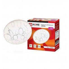 Светильник светодиодный DECO 12Вт 230В 6500К 780лм 190мм ОРИОН IN HOME 4690612022215 Светильник светодиодный DECO 12Вт 230В 6500К 780лм 190мм ОРИОН IN HOME 4690612022215