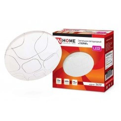 Светильник светодиодный DECO 12Вт 230В 6500К 780лм 190мм ГЛОРИЯ IN HOME 4690612022222 Светильник светодиодный DECO 12Вт 230В 6500К 780лм 190мм ГЛОРИЯ IN HOME 4690612022222