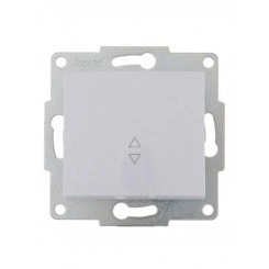 Механизм переключателя проходного 1-кл. 1п СП Karina 10А IP20 бел. LEZARD 707-0288-105