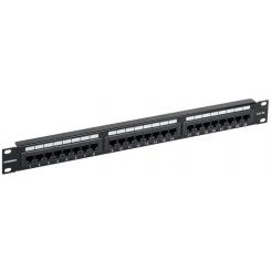 Патч-панель UTP кат.5e 1U 24 порта (Krone) GENERICA ITK PP24-1UC5EU-K05-G Патч-панель UTP кат.5e 1U 24 порта (Krone) GENERICA ITK PP24-1UC5EU-K05-G