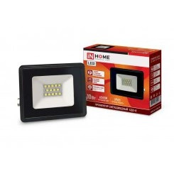 Прожектор светодиодный СДО-8 20Вт 230В 6500К 1900лм IP65 IN HOME 4690612030029 Прожектор светодиодный СДО-8 20Вт 230В 6500К 1900лм IP65 IN HOME 4690612030029