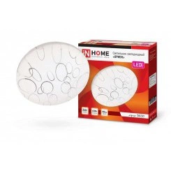 Светильник светодиодный DECO ОРИОН 24Вт 230В 6500К 1560лм 300мм IN HOME 4690612025155 Светильник светодиодный DECO ОРИОН 24Вт 230В 6500К 1560лм 300мм IN HOME 4690612025155