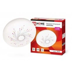 Светильник светодиодный DECO КАРУСЕЛЬ 36Вт 230В 6500К 2340лм 350мм IN HOME 4690612025032 Светильник светодиодный DECO КАРУСЕЛЬ 36Вт 230В 6500К 2340лм 350мм IN HOME 4690612025032