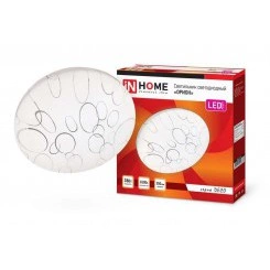 Светильник светодиодный DECO ОРИОН 36Вт 230В 6500К 2340лм 350мм IN HOME 4690612025087 Светильник светодиодный DECO ОРИОН 36Вт 230В 6500К 2340лм 350мм IN HOME 4690612025087