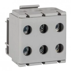 Клемма силовая вводная тройная КСВ 16-50кв.мм сер. PROxima EKF plc-kvs3-16-50-grey Клемма силовая вводная тройная КСВ 16-50кв.мм сер. PROxima EKF plc-kvs3-16-50-grey