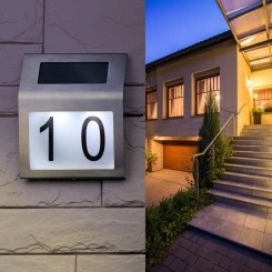 Номер дома ERAFS048-09 2LED с подсветкой солнечная батарея ЭРА Б0044249 Номер дома ERAFS048-09 2LED с подсветкой солнечная батарея ЭРА Б0044249