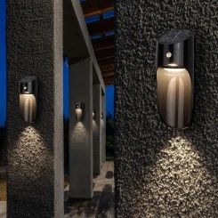 Подсветка фасадная ERAFS050-43 Призма 12LED 25лм с датчиком движения ЭРА Б0044491 Подсветка фасадная ERAFS050-43 Призма 12LED 25лм с датчиком движения ЭРА Б0044491