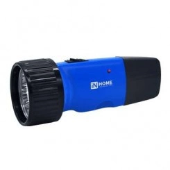 Фонарь аккумуляторный ручной MLA 01-C 5LED 120лм 6ч 2 реж. з/у 230В син. IN HOME 4690612031743 Фонарь аккумуляторный ручной MLA 01-C 5LED 120лм 6ч 2 реж. з/у 230В син. IN HOME 4690612031743