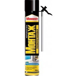 Пена монтажная "Момент" всесезонная стандартная 750мл Момент Б0008057