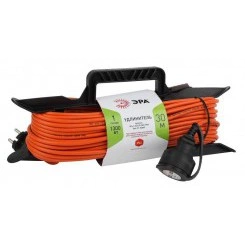 Удлинитель силовой UFx-1-2x0.75-30m-IP44 на рамке б/з 1гнездо 30м ПВС 2х0.75 Эра Б0046822 Удлинитель силовой UFx-1-2x0.75-30m-IP44 на рамке б/з 1гнездо 30м ПВС 2х0.75 Эра Б0046822