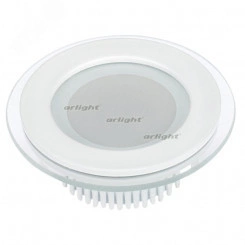 Светодиодная панель LT-R96WH 6W Warm White 120deg (ARL, IP40 Металл, 3 года)