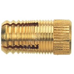 Дюбель латунный PA 4 M10/25 для тонких плит и     полнотелых строительных материалов