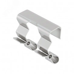 Пружинный зажим для фиксации проводника Пружинный зажим для фиксации проводника