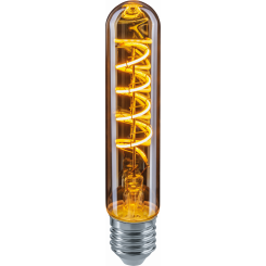 Лампа светодиодная LED 4вт E27 теплый T30 ретро FILAMENT