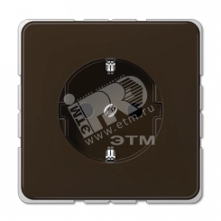 Розетка штепсельная SCHUKO 16A 250V коричневая