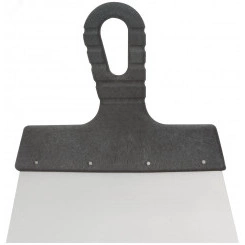Шпатель, лезвие нержавеющая сталь, пластиковая ручка 200 мм