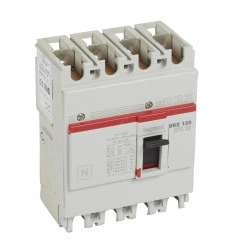 Выключатель автоматический DRX125 термомагнитный 125A 4П 20кА Выключатель автоматический DRX125 термомагнитный 125A 4П 20кА