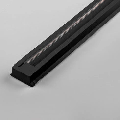 Шинопровод для трековых светильников 3м черный (в наборе токовод заглушка крепление) Шинопровод для трековых светильников 3м черный (в наборе токовод заглушка крепление)