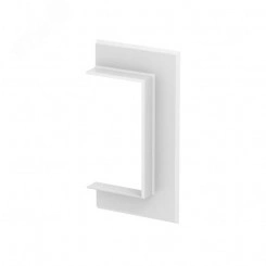 Настенная стыковая рамка кабельного канала Rapid 80 70x130 мм (ABS-пластик, белый)