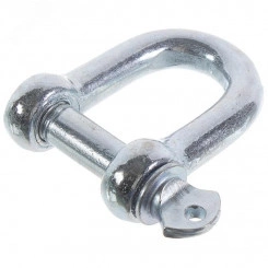 Скоба такелажная 10мм прямая покрытие цинк Скоба такелажная 10мм прямая покрытие цинк