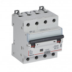 Выключатель автоматический дифференциального тока DX3 B13А 4П 30mА-А
