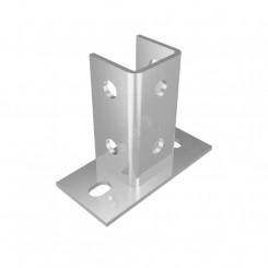 Опора соединительная вертикальная для страт-профиля 41*41 HD Опора соединительная вертикальная для страт-профиля 41*41 HD