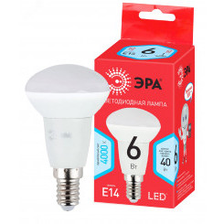 LED R50-6W-840-E14 R Е14 / E14 6 Вт рефлектор нейтральный белый свет
