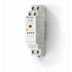 Реле модульное мультифункциональное электронное шаговое/моностабильное со сбросом 1NO 16A питание 24В АC/DC 17.5мм IP20(1шт)