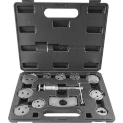 Приспособление для возврата поршней цилиндров дисковых тормозов в наборе, 12 предметов Приспособление для возврата поршней цилиндров дисковых тормозов в наборе, 12 предметов