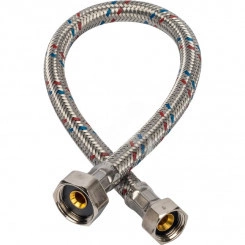 Подводка гибкая для воды ВР 1/2' х ВР 3/8' длина 40 см Подводка гибкая для воды ВР 1/2' х ВР 3/8' длина 40 см