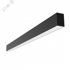 Светильник светодиодный ДПО/ДСО-30Вт 3000К X-Line EM 1h Черный