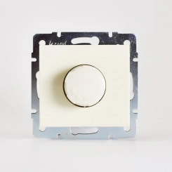 Диммер RAIN 500Вт с фильтром крем механизм