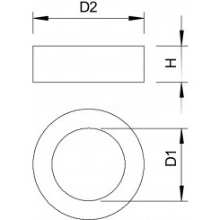 Уплотнительное кольцо для кабельного ввода PG16