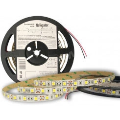 Лента светодиодная LEDх60/м 5м 14.4w/m 12В белый