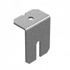 Держатель крышки для лотков высотой 50, 80, 100 мм, толщ. 2,0 мм, Сендзимир цинк Держатель крышки для лотков высотой 50, 80, 100 мм, толщ. 2,0 мм, Сендзимир цинк