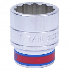 Головка торцевая стандартная двенадцатигранная 3/4', 1-7/16', дюймовая Головка торцевая стандартная двенадцатигранная 3/4', 1-7/16', дюймовая