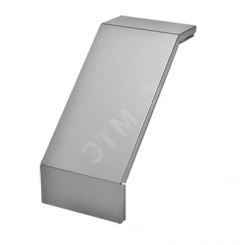 Крышка на угол внешний 90 град. осн. 100 S=1,2мм гор. оцинк. Крышка на угол внешний 90 град. осн. 100 S=1,2мм гор. оцинк.