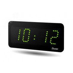 Часы цифровые STYLE II 5 (часы/минуты), высота цифр 5 см, зеленый цвет, самостоятельный ход, 240В