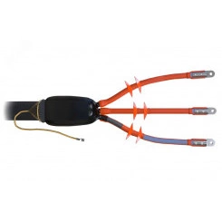 Муфта концевая 3 ПКНТп-10 (35-50) с наконечниками Муфта концевая 3 ПКНТп-10 (35-50) с наконечниками