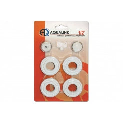 Комплект для монтажа радиатора 1/2' 7 элементов Комплект для монтажа радиатора 1/2' 7 элементов