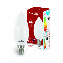 Лампа LED 5Вт 4000K 470Лм E14 IP 65 Свеча Bellight