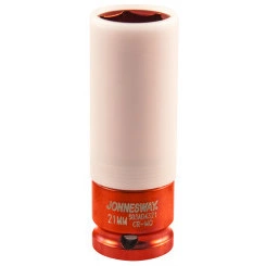 Головка торцевая ударная удлиненная тонкостенная 1/2''DR для легкосплавных колесных дисков, 21 мм