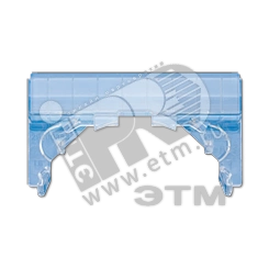 Крышка из оргстекла для надписи 10?53 мм  прозрачная