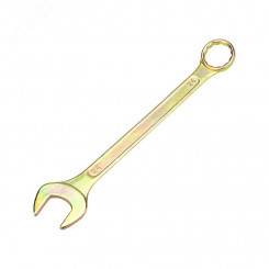 Ключ комбинированный 24 мм, желтый цинк