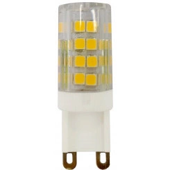 Лампа светодиодная LED JCD-3,5W-CER-840-G9 (диод, капсула, 3,5Вт, нейтр, G9) ЭРА (100/1000/30000) ЭРА